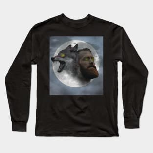 The Man and the Wolf Long Sleeve T-Shirt